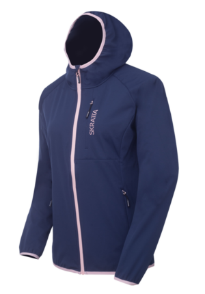 Skratta Softshelljacke Damen mit Kapuze Bente – Bild 4